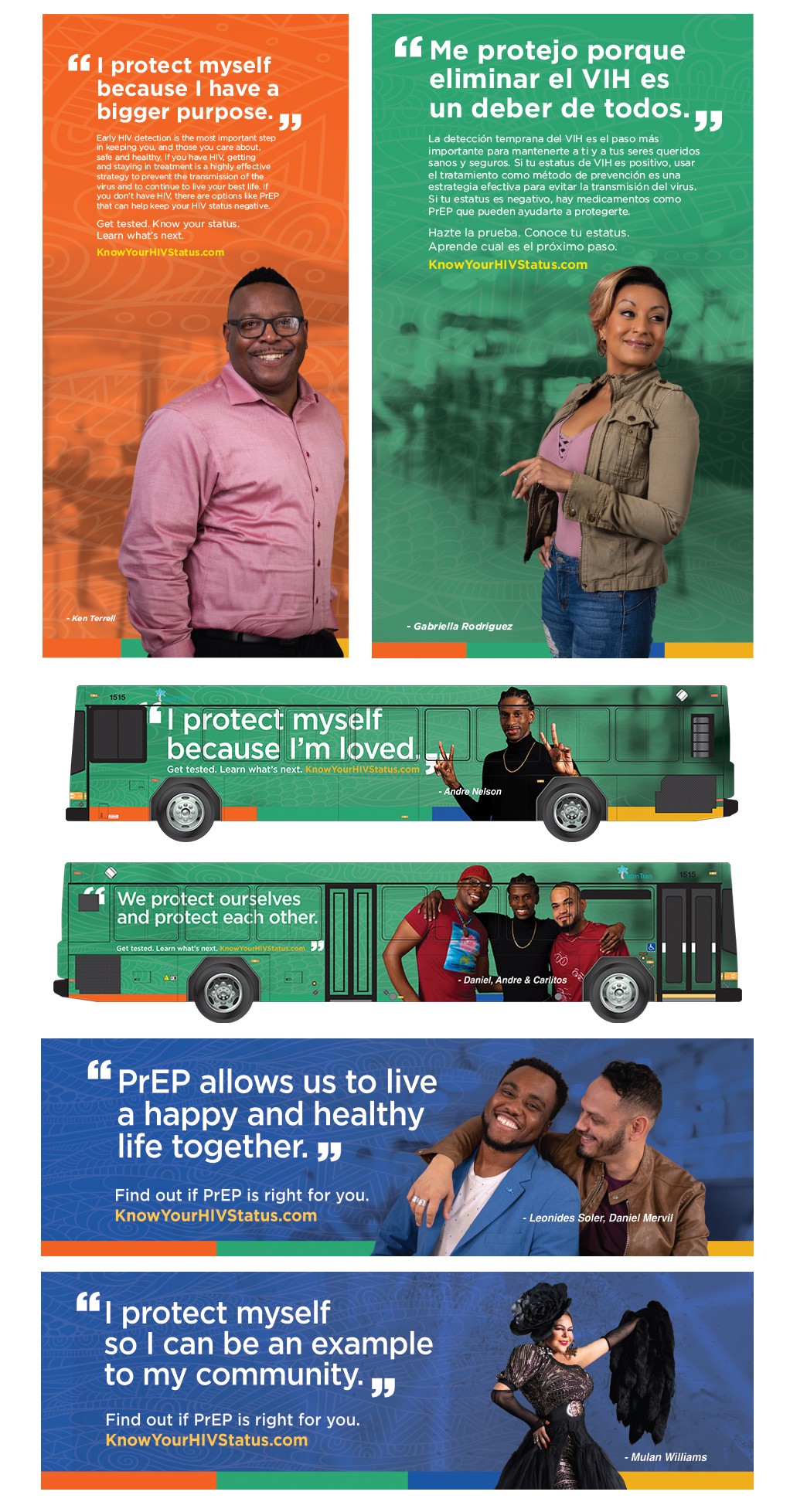Real People. Real Stories Creative Campaign